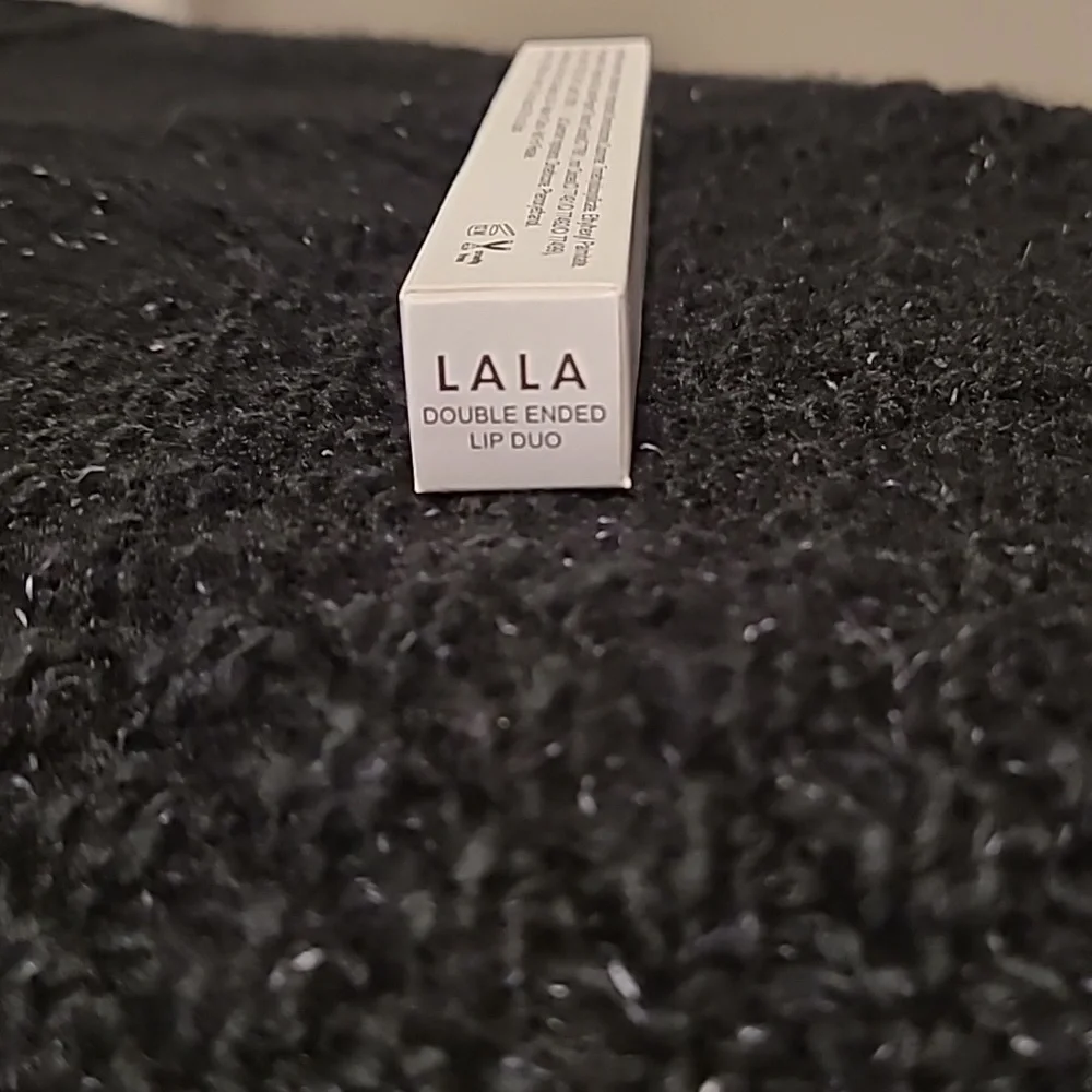 Lala Double Ended Lip Duo color Birthday Suit NIB